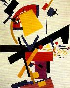 Kazimir Malevich suprematism oil painting